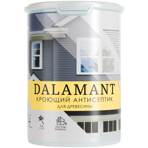 Антисептик кроющий Dalamant графит 0,9 л Dalamant — Лескрафт Антисептик кроющий Dalamant графит 0,9 л Dalamant